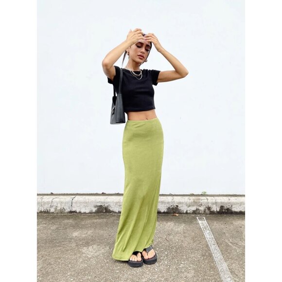 Princess Polly Black Ribbed Cropped Flirty Baby Tee T-Shirt Crop Top Y2K Inspo - Picture 12 of 15